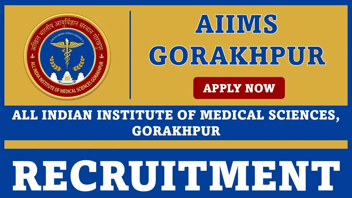 AIIMS GORAKHPUR RECRUITMENT