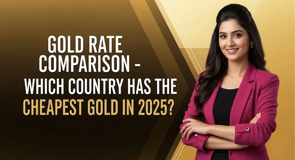 Gold Rate Comparison – Which Country Has the Cheapest Gold in 2025