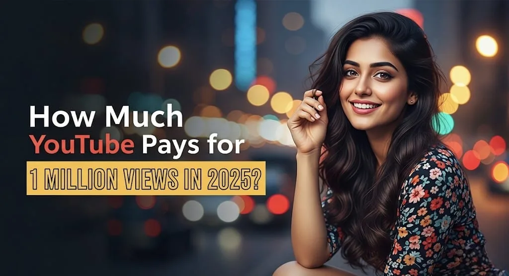 How Much YouTube Pays for 1 Million Views in 2025