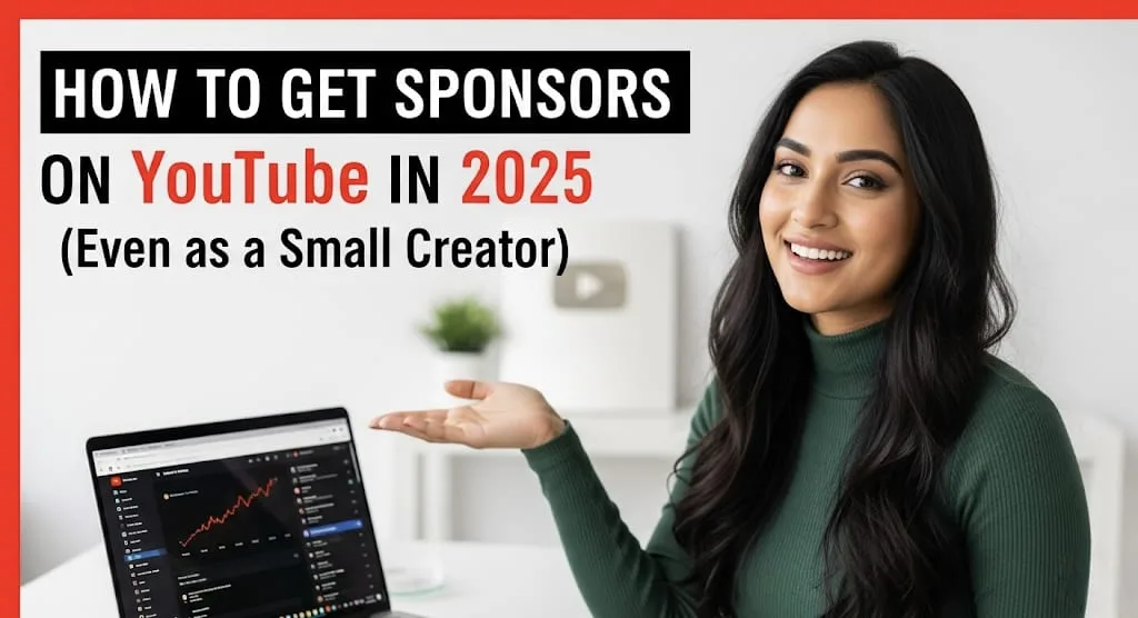 How to Get Sponsors on YouTube in 2025 (Even as a Small Creator)