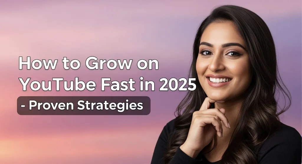 How to Grow on YouTube Fast in 2025 (Proven Strategies)