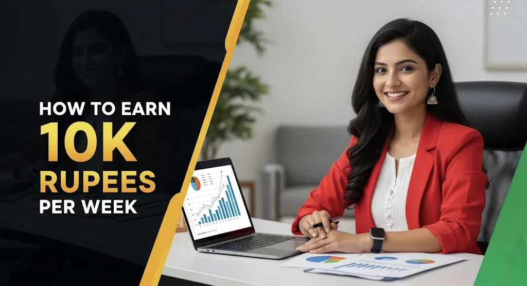 How to earn 10K rupees per week