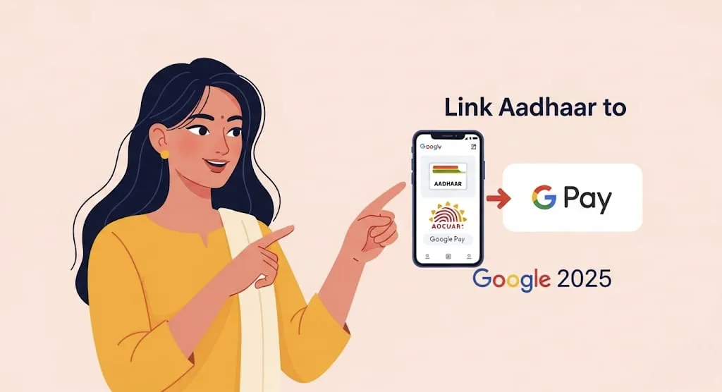 Aadhaar to Google Pay